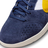 Nike Street Gato Straatvoetbalschoenen Kids Donkerblauw Geel Wit