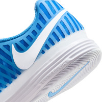 Nike Lunar Gato II Zaalvoetbalschoenen (IN) Blauw Wit