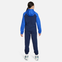 Nike Sportswear Poly Tracksuit Full-Zip Hooded Kids Dark Blue Blue White