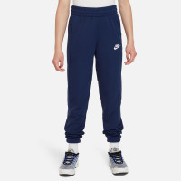 Nike Sportswear Poly Tracksuit Full-Zip Hooded Kids Dark Blue Blue White