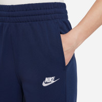 Nike Sportswear Tracksuit Poly Full-Zip Hooded Kids Dark Blue White
