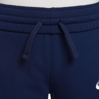 Nike Sportswear Poly Tracksuit Full-Zip Hooded Kids Dark Blue Blue White