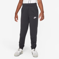 Nike Sportswear Trainingspak Poly Full-Zip Hooded Kids Zwart Grijs Wit