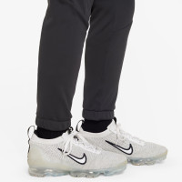 Nike Sportswear Trainingspak Poly Full-Zip Hooded Kids Zwart Grijs Wit