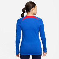 Nike Nederland Trainingstrui 2023-2025 Dames Blauw Rood Wit