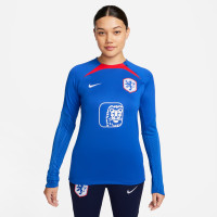 Nike Nederland Strike Trainingspak 1/4-Zip 2023-2025 Dames Donkerblauw Wit