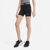 Nike Pro Girls' Sliding Pants Black White