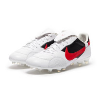 Nike Premier III Gras Voetbalschoenen (FG) Wit Rood Zwart