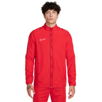 Nike Dri-FIT Academy 23 Full-Zip Woven Training Jacket Red White