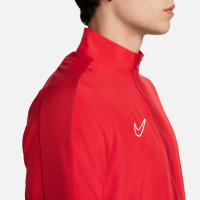 Nike Dri-FIT Academy 23 Full-Zip Woven Training Jacket Red White
