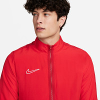 Nike Dri-FIT Academy 23 Full-Zip Woven Training Jacket Red White