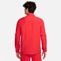 Nike Dri-FIT Academy 23 Full-Zip Woven Training Jacket Red White