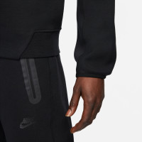 Nike Tech Fleece Sportswear Crew Sweater Sportswear Zwart