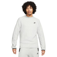 Nike Tech Fleece Crew Sweater Sportswear Lichtgrijs Zwart