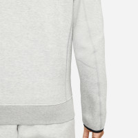 Nike Tech Fleece Crew Sweater Sportswear Lichtgrijs Zwart