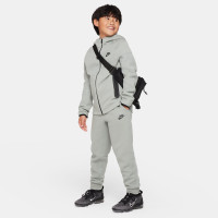 Nike Tech Fleece Trainingspak Sportswear Kids Grijs Zwart