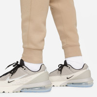 Nike Tech Fleece Joggingbroek Sportswear Beige Zwart