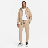 Nike Tech Fleece Joggingbroek Sportswear Beige Zwart