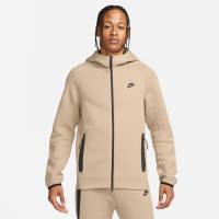 Nike Tech Fleece Trainingspak Sportswear Beige Zwart