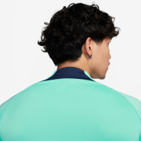Nike Strike 23 1/4-Zip Trainingspak Turquoise Donkerblauw Wit