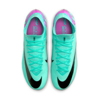 Nike Zoom Mercurial Superfly Elite 9 Grass Football Shoes (FG) Turquoise Purple Black White