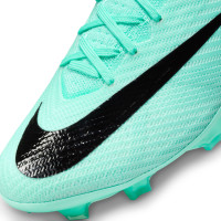 Nike Zoom Mercurial Vapor Elite 15 Grass Football Shoes (FG) Turquoise Purple Black White