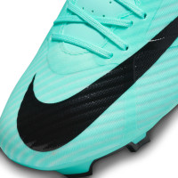 Nike Zoom Mercurial Vapor Academy 15 Gras / Kunstgras Voetbalschoenen (MG) Turquoise Paars Zwart Wit