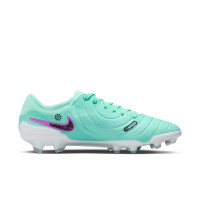 Nike Tiempo Legend Pro 10 Gras Football Shoes (FG) Turquoise Black Purple White