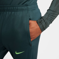 Nike Strike 23 1/4-Zip Trainingspak Donkergroen Felgroen