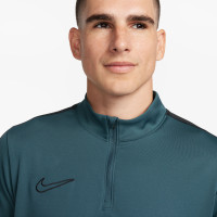 Nike Academy 23 Trainingstrui 1/4-Zip Donkergroen Zwart