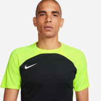 Nike Dri-Fit Strike III Voetbalshirt Zwart Geel Wit