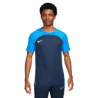 Nike Dri-Fit Strike III Football Shirt Dark Blue White