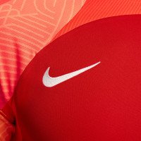 Nike Dri-Fit Strike III Voetbalshirt Rood Wit