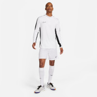 Nike Dri-FIT Academy 23 1/4-Zip Trainingstrui Wit Zwart