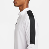 Nike Dri-FIT Academy 23 1/4-Zip Trainingstrui Wit Zwart