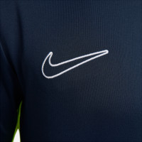 Nike Dri-FIT Academy 23 Full-Zip Trainingsjack Donkerblauw Geel Wit