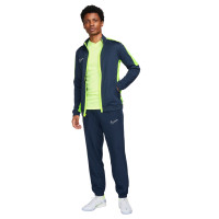 Nike Dri-FIT Academy 23 Full-Zip Trainingsjack Donkerblauw Geel Wit