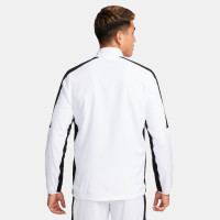 Nike Dri-FIT Academy 23 Full-Zip Woven Training Jacket White Black