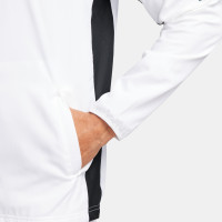 Nike Dri-FIT Academy 23 Full-Zip Woven Training Jacket White Black