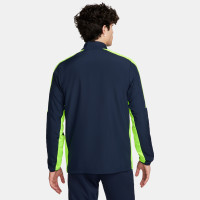 Nike Dri-Fit Academy 23 Full-Zip Tracksuit Woven Dark Blue Yellow White