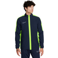 Nike Dri-Fit Academy 23 Full-Zip Tracksuit Woven Dark Blue Yellow White