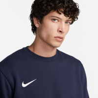 Nike Park 20 Fleece Crew Sweater Donkerblauw