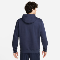 Nike Hoodie Fleece Park 20 Donkerblauw