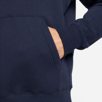 Nike Hoodie Fleece Park 20 Donkerblauw