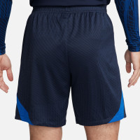 Nike Strike 23 Football Shorts Dark Blue Royal Blue White