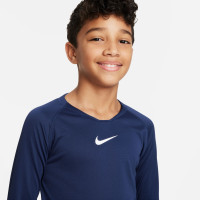 Nike Dri-FIT Park Ondershirt Lange Mouwen Kids Donkerblauw