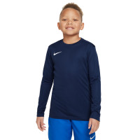 Nike Dry Park VII Kids Long Sleeve Football Shirt Dark Blue