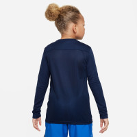 Nike Dry Park VII Kids Long Sleeve Football Shirt Dark Blue