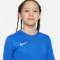 Nike Dry Park VII Long Sleeve Football Shirt Kids Royal Blue
