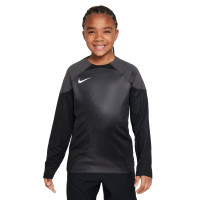 Nike Gardien IV Long Sleeve Goalkeeper Shirt Kids Grey Black